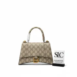 Curved Silhouette Hourglass Small Top Handle Crossbody Bag 658575