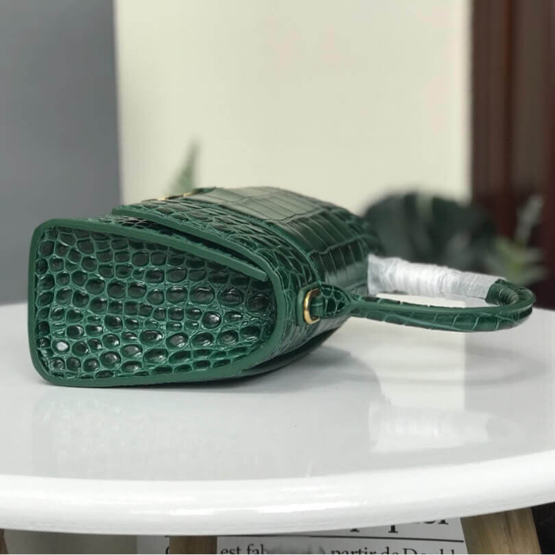 Curved-Top-Handle-Hourglass-XS-Croc-Effect-Leather-Tote-Army-Green-Curved-Top-Handle-Hourglass-XS-Croc-Effect-Leather-Tote-Army-Green-3.webp