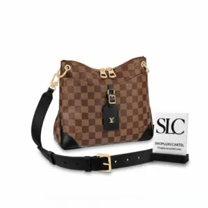 Damier Ebene Print Messenger Style Crossbody Bag N50062