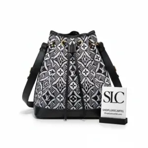 Denim Drawstring Noe BB Style Small Bucket Bag M57154