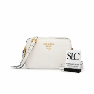 Designer Style Leather Crossbody Camera Shoulder Bag 1BH082