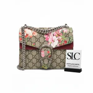Dionysus GG Blooms Print Mini Chain Shoulder Bag 421970