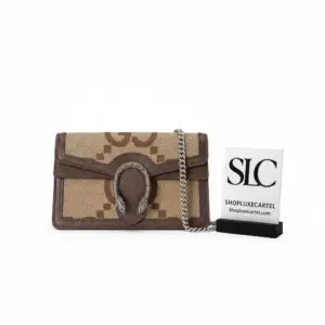 Dionysus Jumbo GG Monogram Super Mini Crossbody Bag 476432