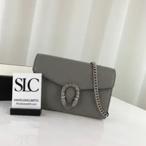 Dionysus Structured Leather Mini Crossbody Chain Bag 401231