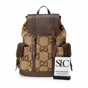 Dome Travel Backpack with Jumbo Monogram Print Canvas 678829