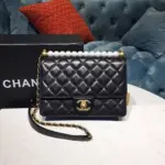 Elegant-Quilted-Flap-Shoulder-Bag-with-Pearl-Chain-AS0585-Black-Elegant-Quilted-Flap-Shoulder-Bag-with-Pearl-Chain-AS0585-Black-2.webp