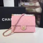 Elegant-Quilted-Flap-Shoulder-Bag-with-Pearl-Chain-AS0585-Pink-Elegant-Quilted-Flap-Shoulder-Bag-with-Pearl-Chain-AS0585-Pink-1.webp