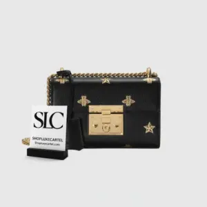 Embellished Padlock Bee Star Small Chain Shoulder Bag 432182