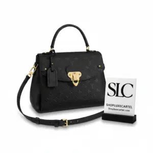 Embossed Monogram Georges MM Leather Shoulder Bag M53944 M53945