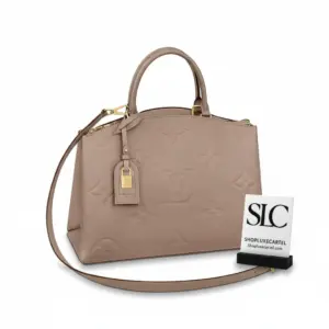 Embossed Monogram Grand Palais Top Handle Tote Bag M45833