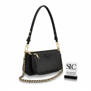 Embossed Monogram Leather Multi Pochette Crossbody Bag M80447 M80399