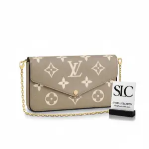 Envelope Style Pochette with Removable Chain Crossbody Bag M69977
