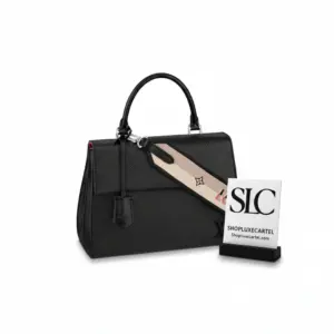 Epi Leather Cluny BB Top Handle Shoulder Bag Black M59134