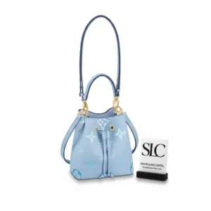 Epi Leather Drawstring Bucket Crossbody Bag BB M45709 M45716