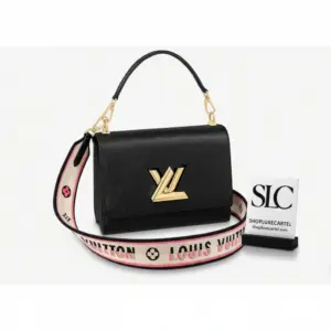 Epi Leather Twist MM Chain Crossbody Shoulder Bag M57505 M57506