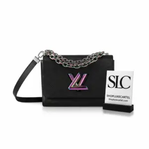 Epi Leather Twist MM Chain Shoulder Crossbody Bag M22028 M22029