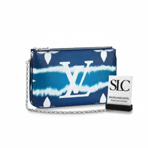 Escale Monogram Print Pochette with Double Zip M69124
