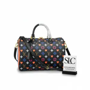 Game On Print Speedy Boston Duffle Travel Bag 30 M57465
