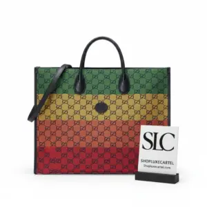 Geometric Print Multicolour Canvas Large Travel Tote Bag 659980