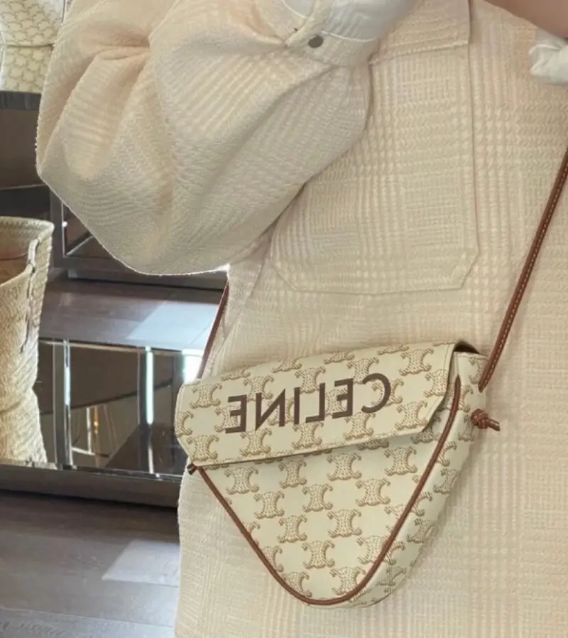 Geometric-Triangle-Shoulder-Bag-with-Monogram-Print-Canvas-195902-White-Geometric-Triangle-Shoulder-Bag-with-Monogram-Print-Canvas-195902-White-3.webp