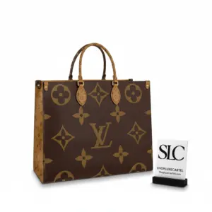 Giant Monogram Print Onthego GM Large Tote Bag M44576