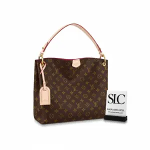 Graceful PM Hobo Bag in Classic Monogram Canvas M43700