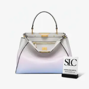 Graduated Color Peekaboo Top Handle Satchel Bag 8BN290