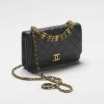 Grained-Calfskin-Quilted-Wallet-on-Chain-Crossbody-Bag-AP3019-Black-Grained-Calfskin-Quilted-Wallet-on-Chain-Crossbody-Bag-AP3019-Black-1.webp