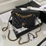 Grained-Calfskin-Quilted-Wallet-on-Chain-Crossbody-Bag-AP3019-Black-Grained-Calfskin-Quilted-Wallet-on-Chain-Crossbody-Bag-AP3019-Black-2.webp