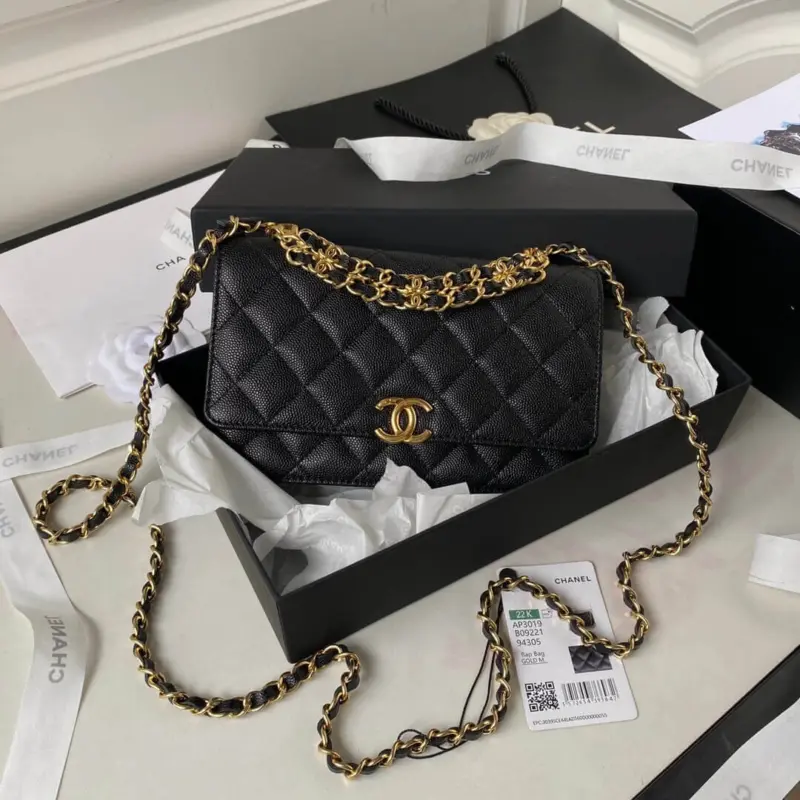 Grained-Calfskin-Quilted-Wallet-on-Chain-Crossbody-Bag-AP3019-Black-Grained-Calfskin-Quilted-Wallet-on-Chain-Crossbody-Bag-AP3019-Black-2.webp