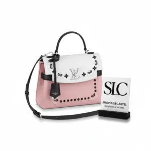 Grained Leather Lockme Ever BB Top Handle Handbag M53952