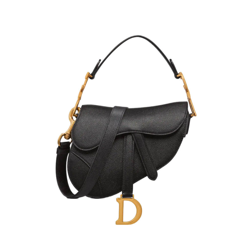 Grained-Leather-Mini-Saddle-Crossbody-with-Adjustable-Strap-M0456-Black-Grained-Leather-Mini-Saddle-Crossbody-with-Adjustable-Strap-M0456-Black-1.webp