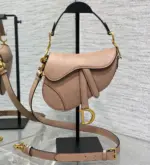 Grained-Leather-Mini-Saddle-Crossbody-with-Adjustable-Strap-M0456-Pink-Grained-Leather-Mini-Saddle-Crossbody-with-Adjustable-Strap-M0456-Pink-1.webp