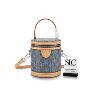 Graphic Monogram Print Cannes Vanity Case Top Handle Bag M55457