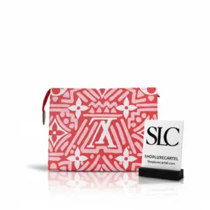 Graphic Print Crafty Toiletry Pouch Clutch Bag M45477