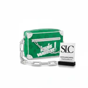 Green Mini Soft Trunk Style Crossbody Shoulder Bag M80816