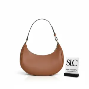 Half-Moon Ava Shoulder Bag In Smooth Calfskin 193953