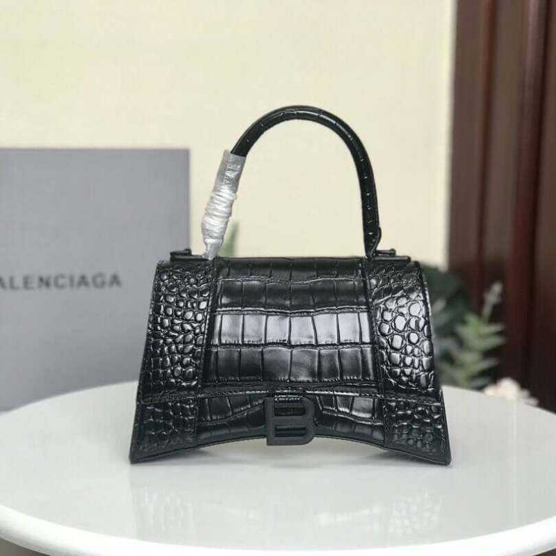 Hourglass-S-Top-Handle-Tote-in-Croc-Effect-Leather-Black-Hourglass-S-Top-Handle-Tote-in-Croc-Effect-Leather-Black-1.webp