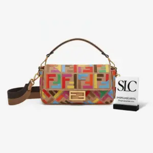 Iconic Baguette Multicolor Monogram Canvas Shoulder Bag 8BR600