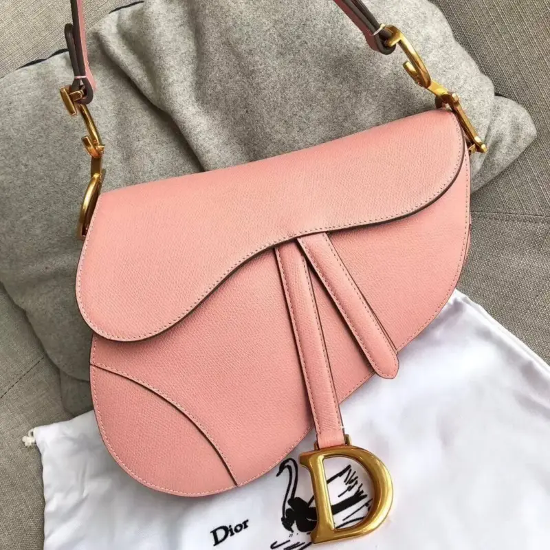 Iconic-Grained-Calfskin-Flap-Top-Handle-Saddle-Bag-M0446-Pink-Iconic-Grained-Calfskin-Flap-Top-Handle-Saddle-Bag-M0446-Pink-1.webp