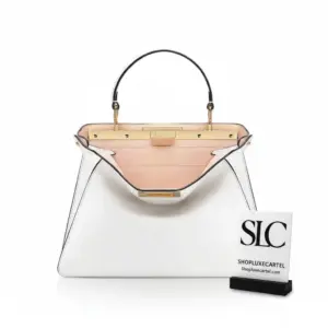 Iconic Peekaboo ISeeU Medium Top Handle Satchel Bag 8BN321