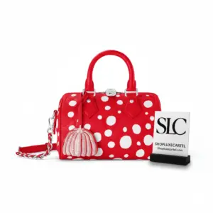 Infinity Polka Dot Print Boston Duffle Bag 20 M46411