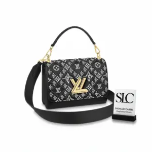 Jacquard Textile Since 1854 Twist Shoulder Bag MM M57442