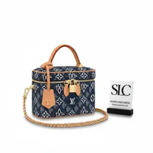 Jacquard Textile Since 1854 Vanity Travel Case PM M57403