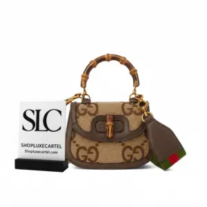 Jumbo Monogram Print Bamboo 1947 Mini Top Handle Bag 686864