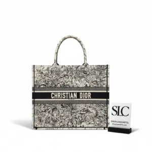 Large Carryall Tote with Multicolor Zodiac Embroidery M1286