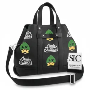 Large Journey Travel Tote Shoulder Bag in Black M59373