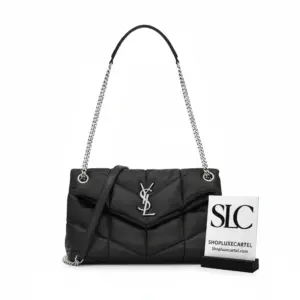 Loulou Puffer Style Small Shoulder Bag in Quilted Lambskin 577476