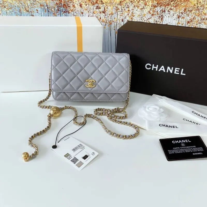 Luxury-Quilted-Wallet-on-Chain-with-Embellished-Strap-AP1450-Grey-Luxury-Quilted-Wallet-on-Chain-with-Embellished-Strap-AP1450-Grey-1.webp