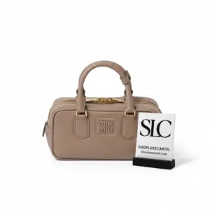 Matelassé Nappa Leather Top Handle Shoulder Bag 5BB142